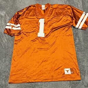 Texas Longhorn Apparel Jersey Mens XL Orange Mesh #1 Shirt